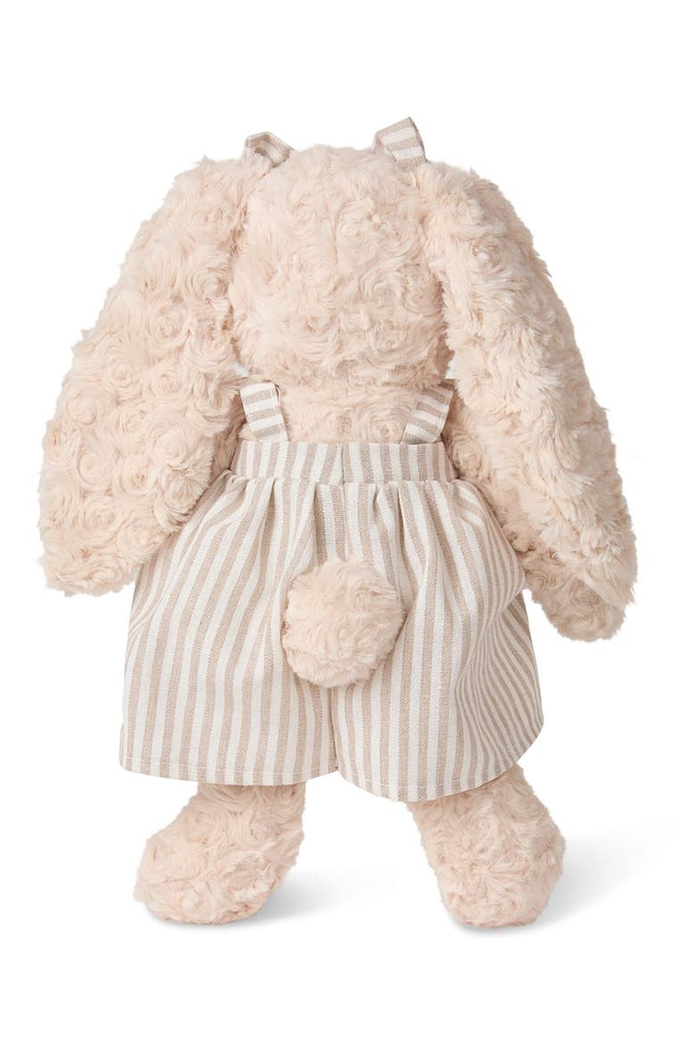 Baby "Miffy" Fluffy Faux-Fur Girl Bunny Doll, Alternate, color, Oatmeal