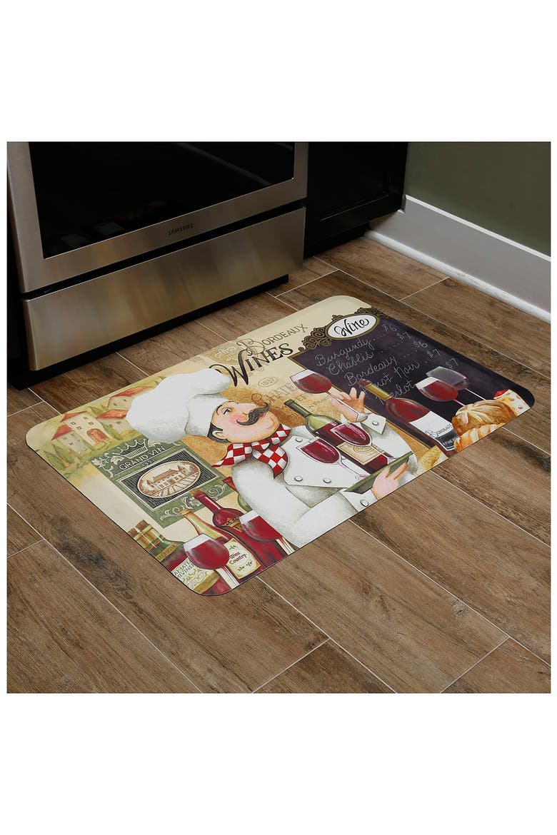 Kitchen Floor Mat, Alternate, color, MULTI BEIGE