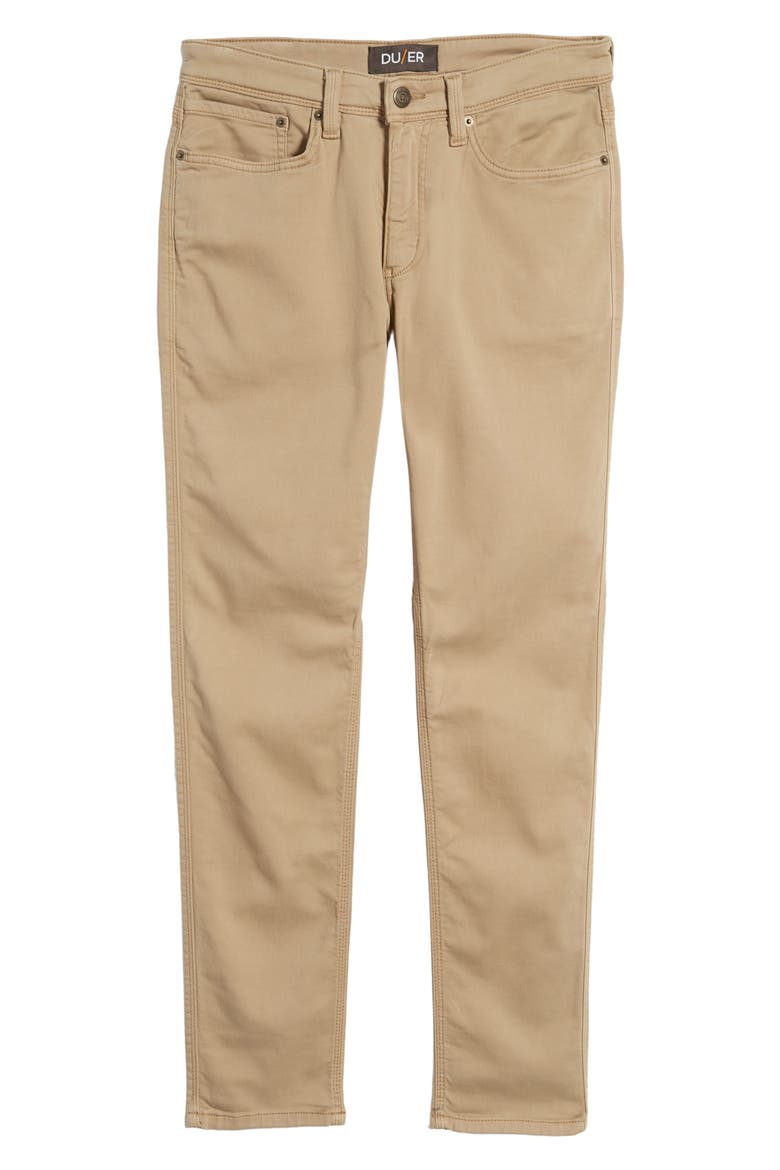 No Sweat Slim Fit Stretch Pants, Alternate, color, DESERT KHAKI