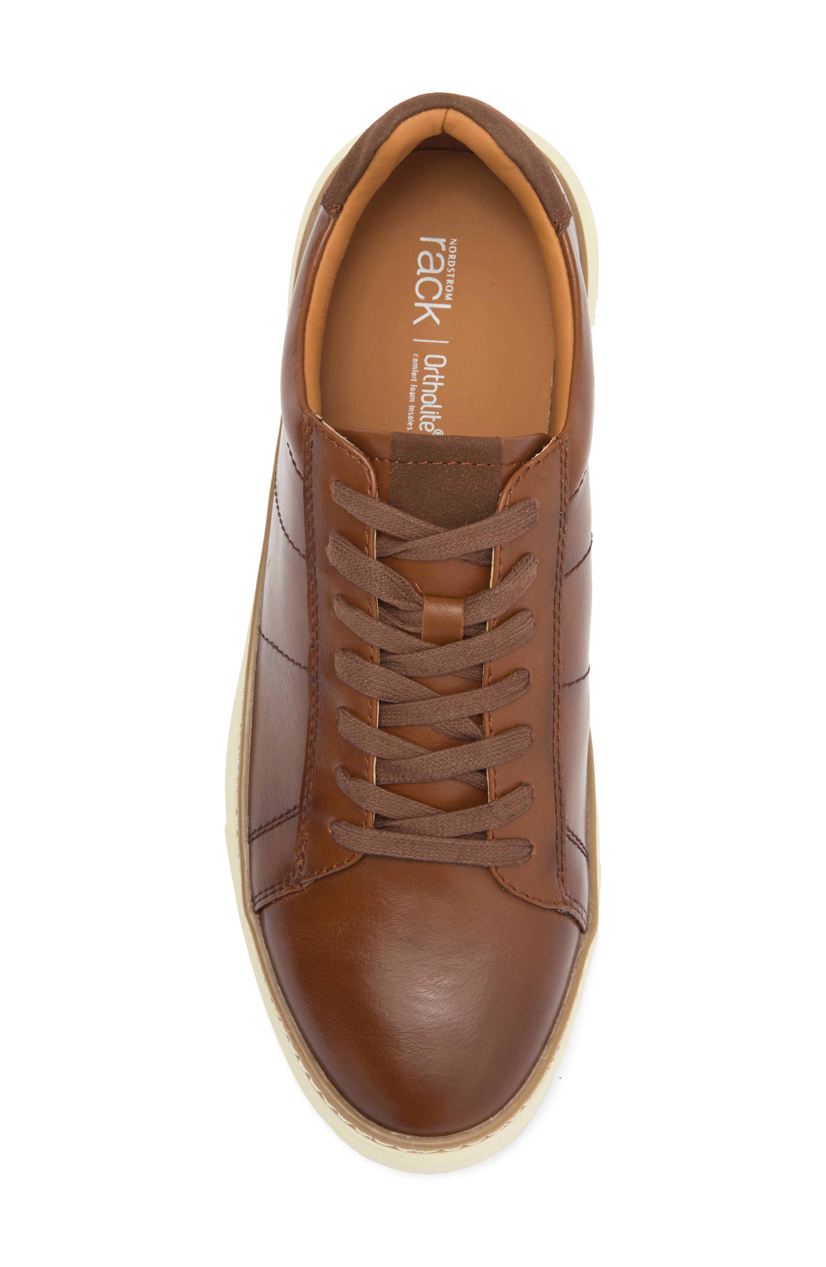NORDSTROM RACK Malcolm Low Top Sneaker, Alternate, color, Brown Rustic