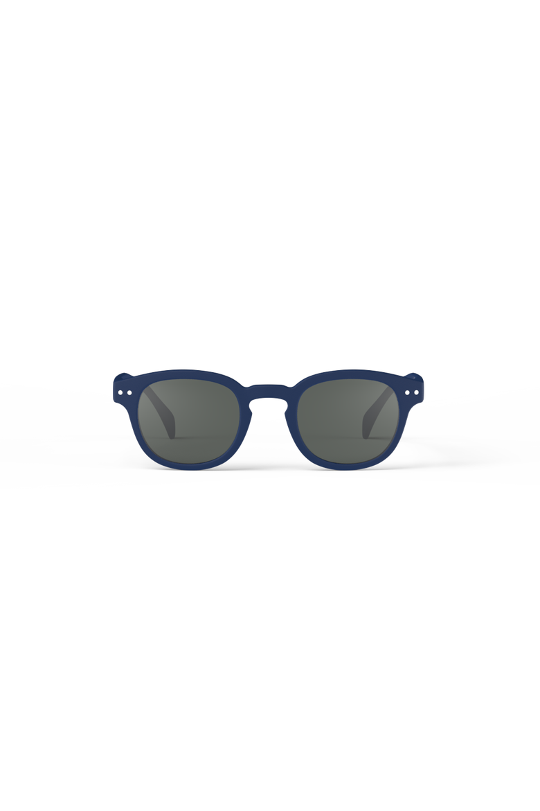 #C 47mm Square Sunglasses, Main, color, Navy Blue