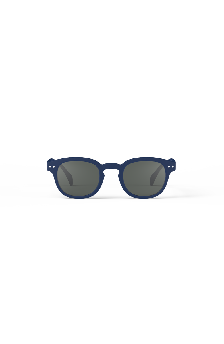 IZIPIZI #C 47mm Square Sunglasses, Main, color, Navy Blue