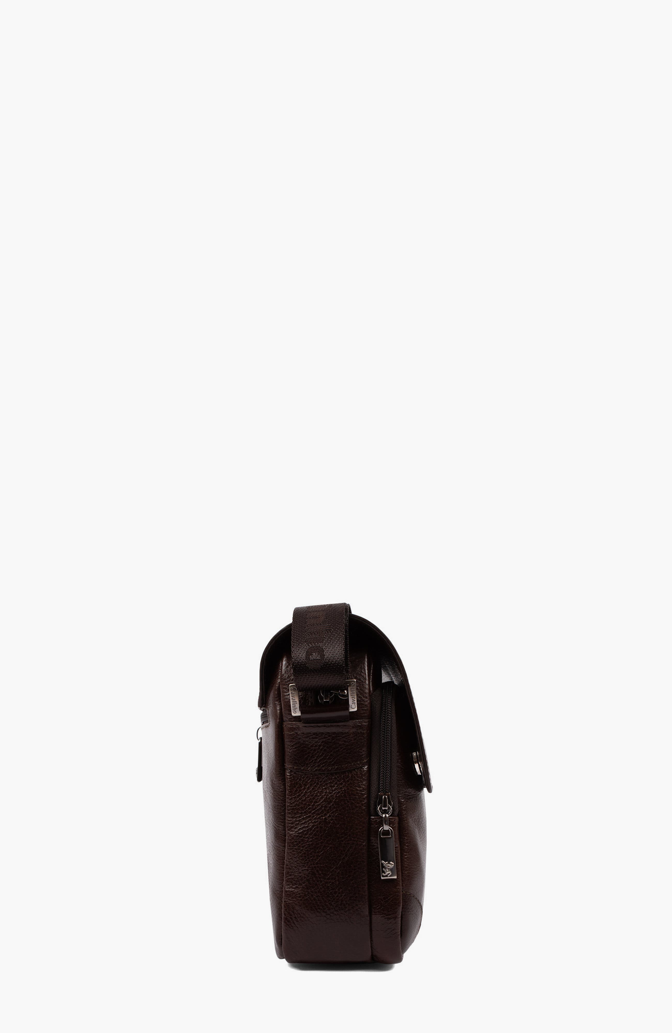 Gentleman Leather Traveler Crossbody Bag 92, Alternate, color, Brown
