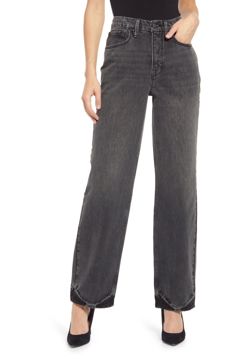 Good American Good '90s Loose Fit Jeans, Main, color,