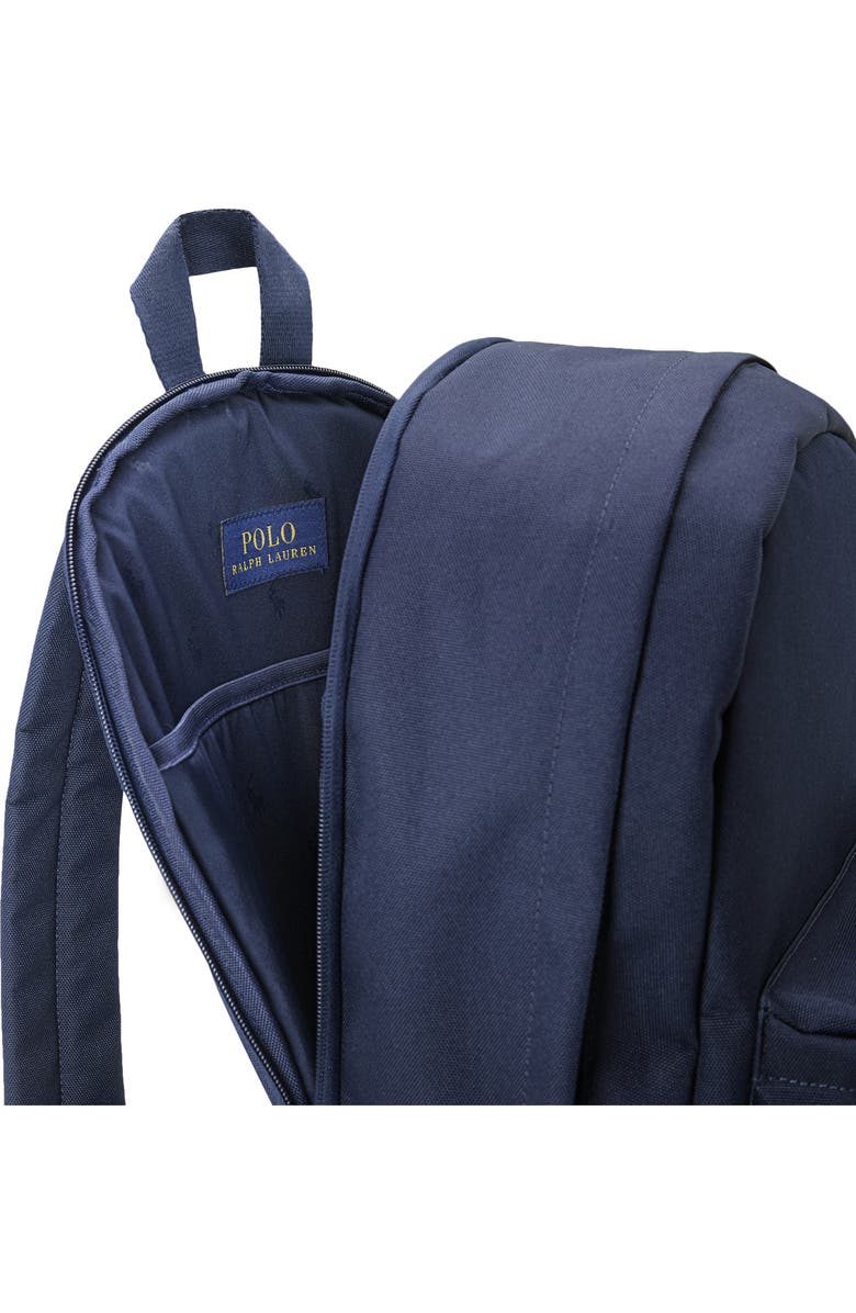 Polo Ralph Lauren Kids' Polar Bear Backpack, Alternate, color, Newport Navy