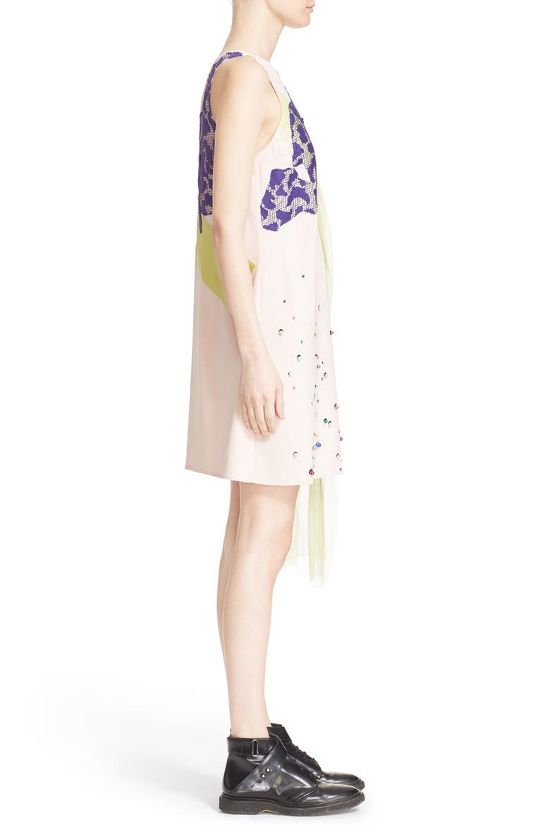 'Rose' Sleeveless Sheath Dress, Alternate, color, ROSE