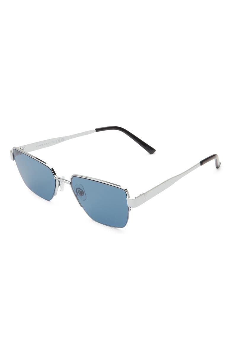 Vince Camuto Gradient Square Sunglasses, Alternate, color, Silver