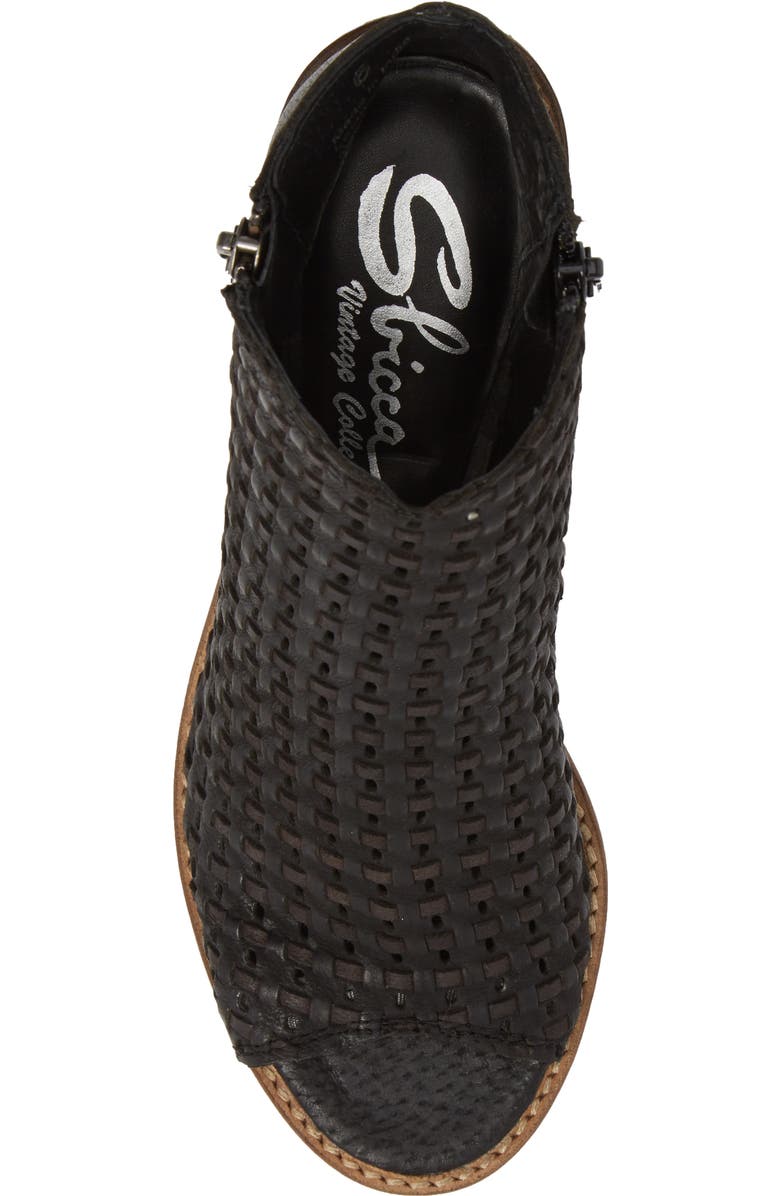 Sbicca Waterfront Peep Toe Bootie, Alternate, color,