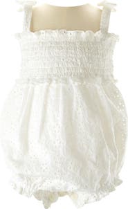 Rachel Riley Eyelet Ruched Bubble