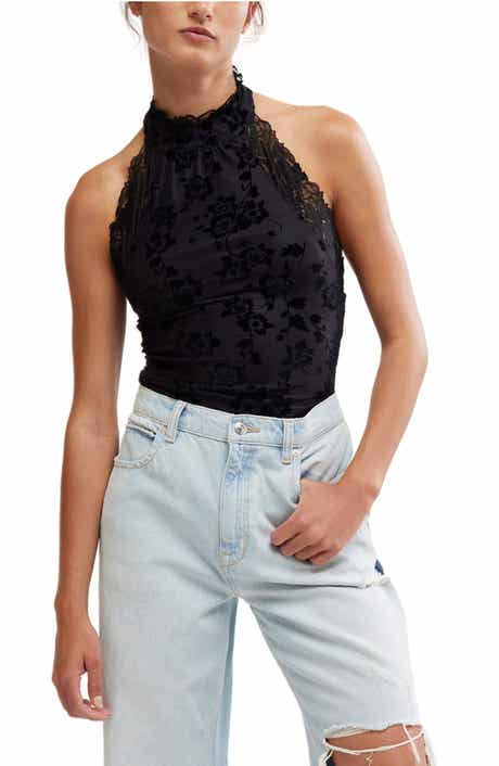 Free People Late Night Stretch Bodysuit