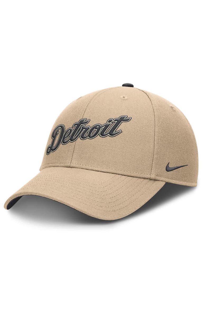 Nike Men's Nike Khaki Detroit Tigers Rise Adjustable Hat, Main, color, Khaki