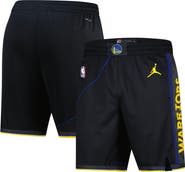 Jordan Brand Men's Jordan Brand Black Golden State Warriors 2024/25 Statement Edition Swingman Performance Shorts