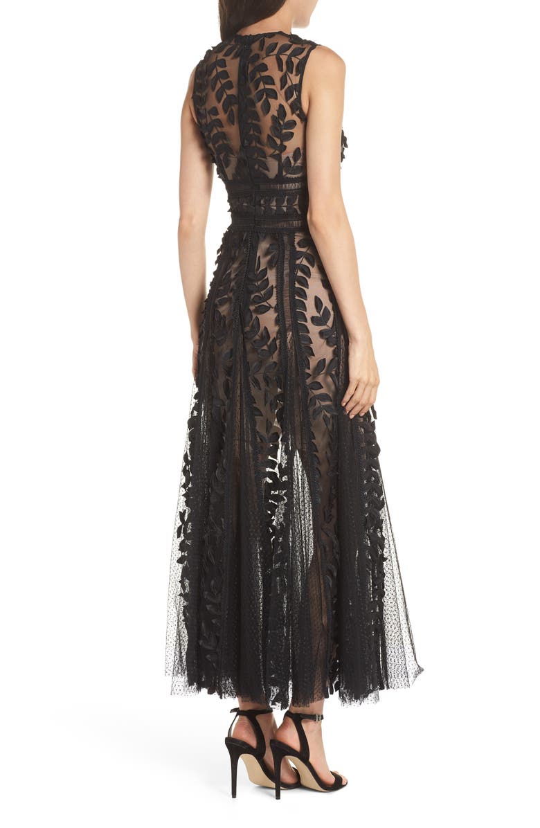 Bronx and Banco Saba Fit & Flare Gown, Alternate, color, 