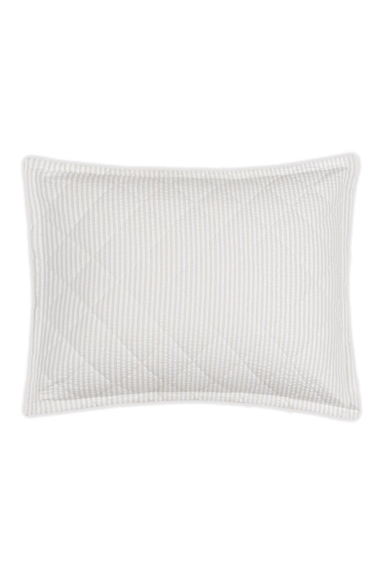 Matteo Quilted Sham, Main, color, NATURAL