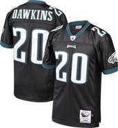 Mitchell & Ness Men's Mitchell & Ness Brian Dawkins Black Philadelphia Eagles 2003 Authentic Throwback Retired Player Jersey