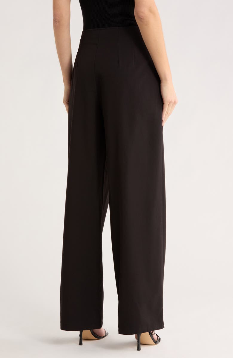 WAYF Pleated Pants, Alternate, color, Black