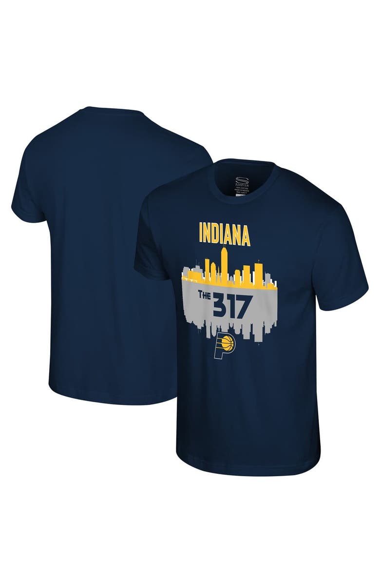 Stadium Essentials Men's Stadium Essentials Navy Indiana Pacers Cities T-Shirt, Alternate, color, Navy