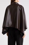 Steve Madden Faux Leather Cape