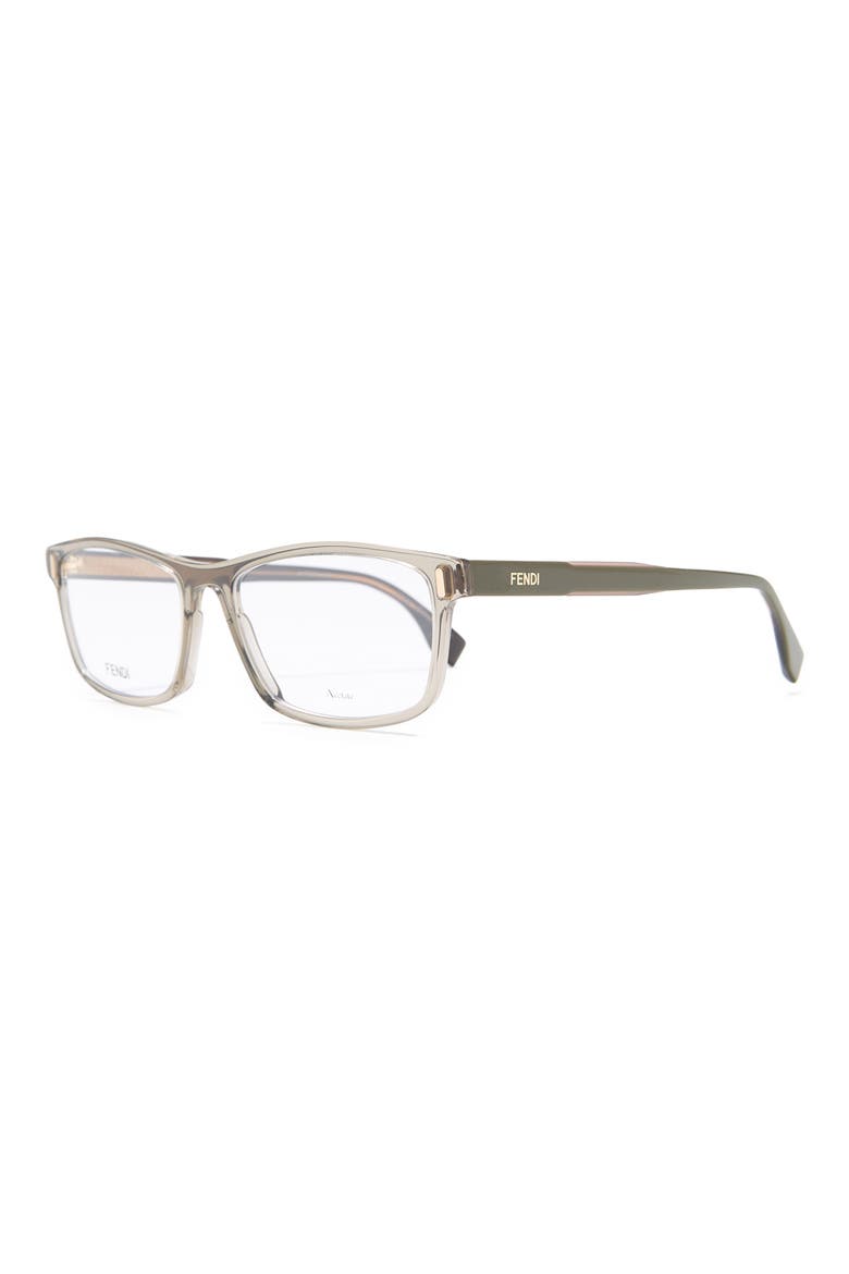 55mm Rectangle Optical Frames, Alternate, color, GREY 2