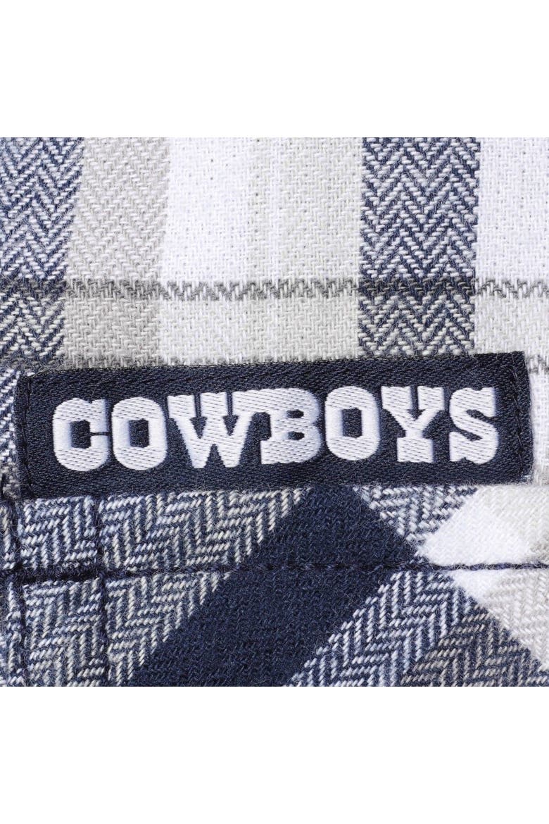 Men's Columbia Navy/White Dallas Cowboys Flare Gun Omni-Wick Button-Up Long Sleeve Shirt, Alternate, color, Navy