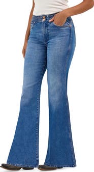 Wrangler Braided Waist Flare Jeans