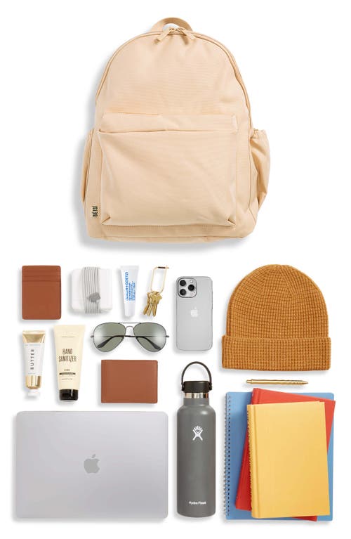 Beis Ics Backpack In Sand