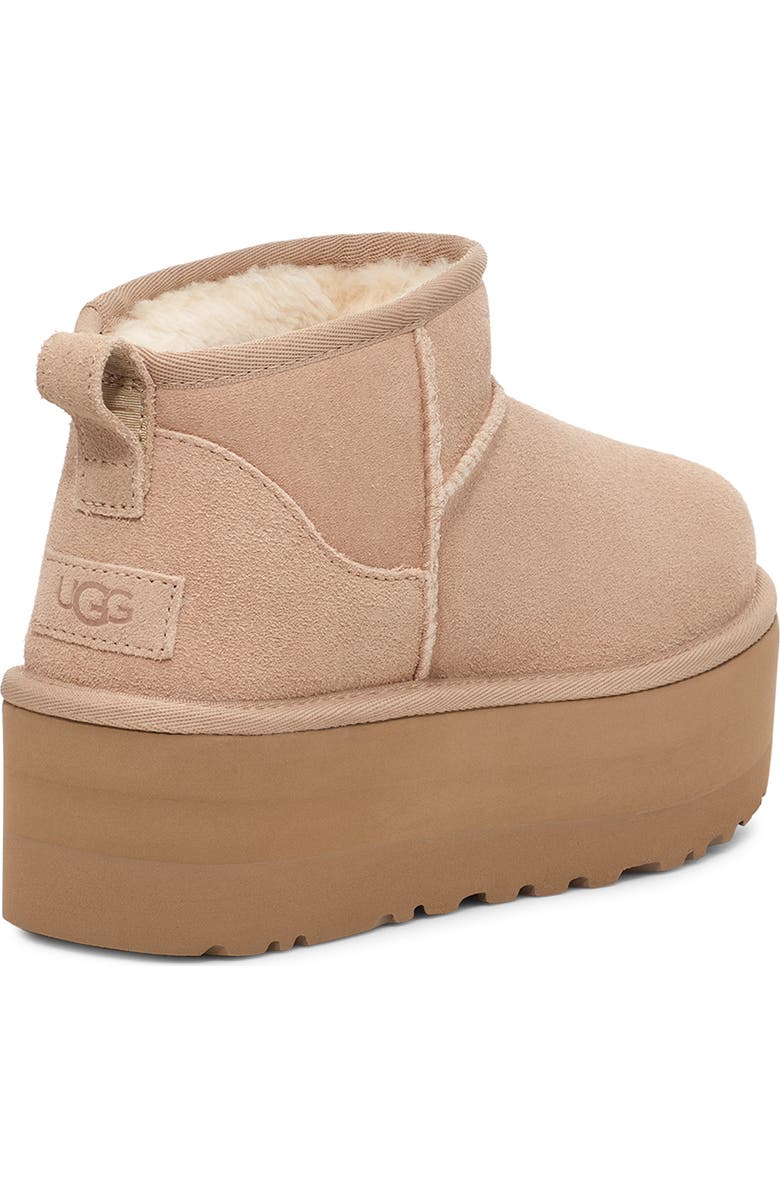 UGG<sup>®</sup> Classic Ultra Mini Platform Boot, Alternate, color, Sand