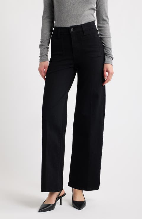 Le Slim Palazzo High Waist Wide Leg Jeans