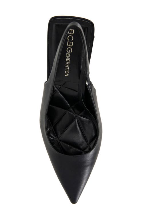 Bcbg Trina Pointed Toe Slingback Pump In Black