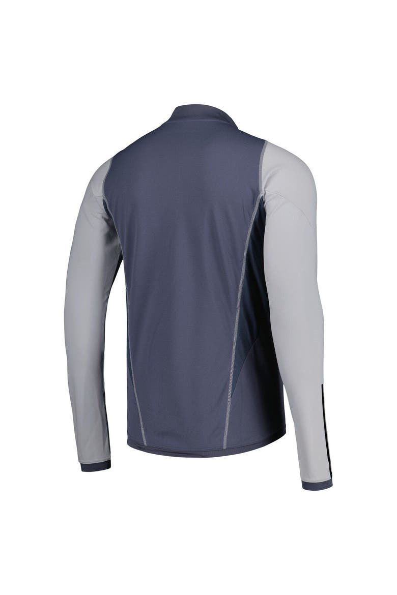 Men's adidas Gray Austin FC 2023 On-Field AEROREADY Quarter-Zip Training Top, Alternate, color, Gray