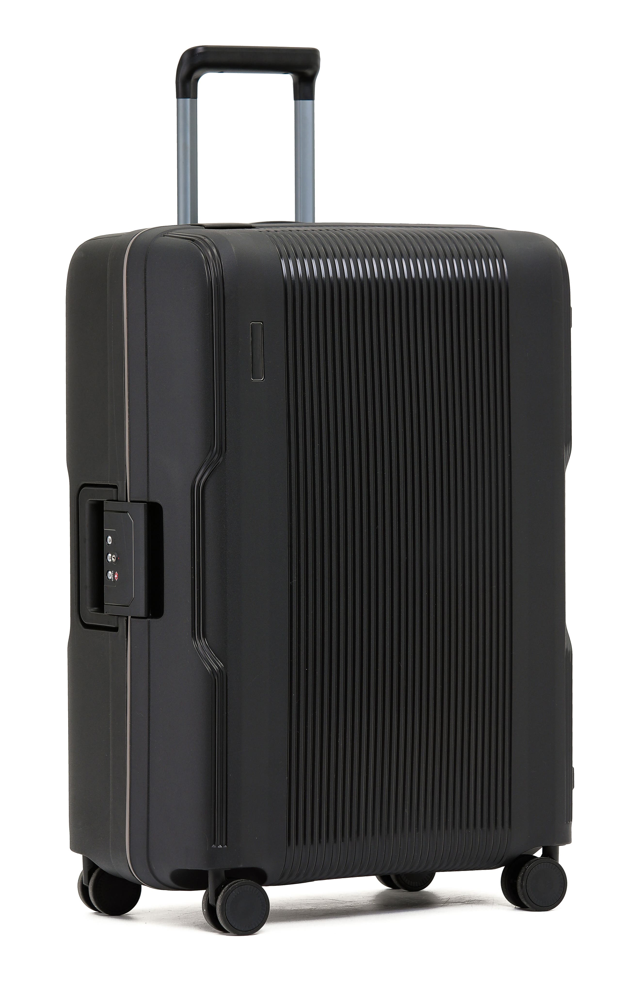 barmes Fort Hardshell 26-Inch Clamped Luggage, Alternate, color, Black