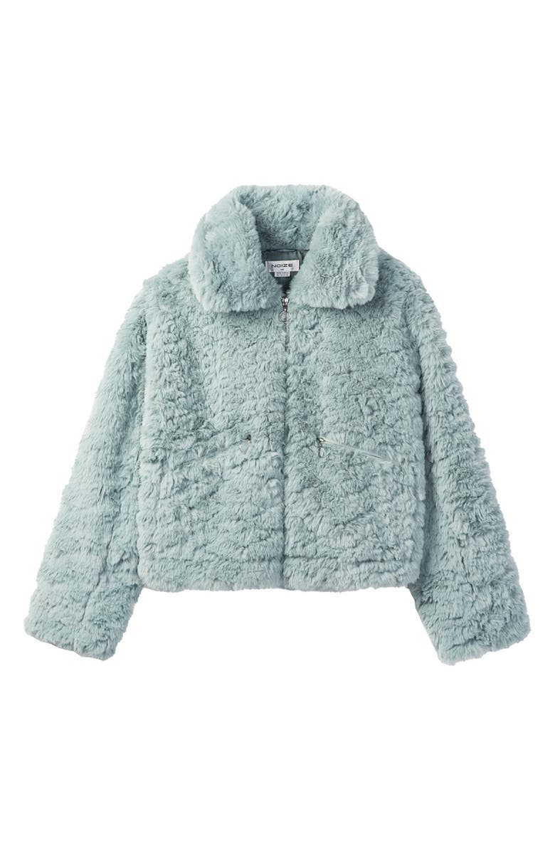 Noize Serena Faux Fur Jacket, Main, color, 