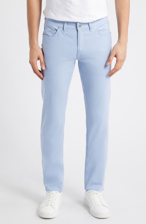 Brax Chuck Modern Fit Marathon Cotton Stretch Twill Pants in Cloud 