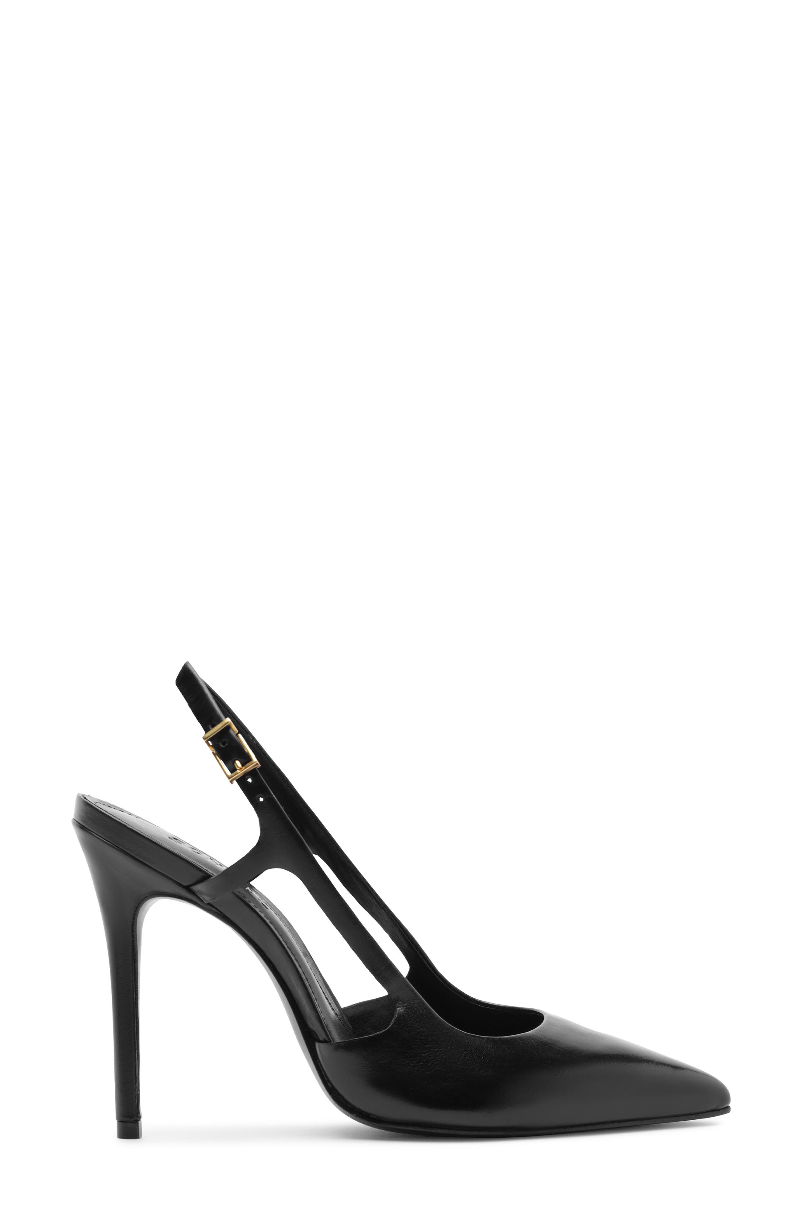 Boris Slingback Pump, Alternate, color, BLACK/ GOLD