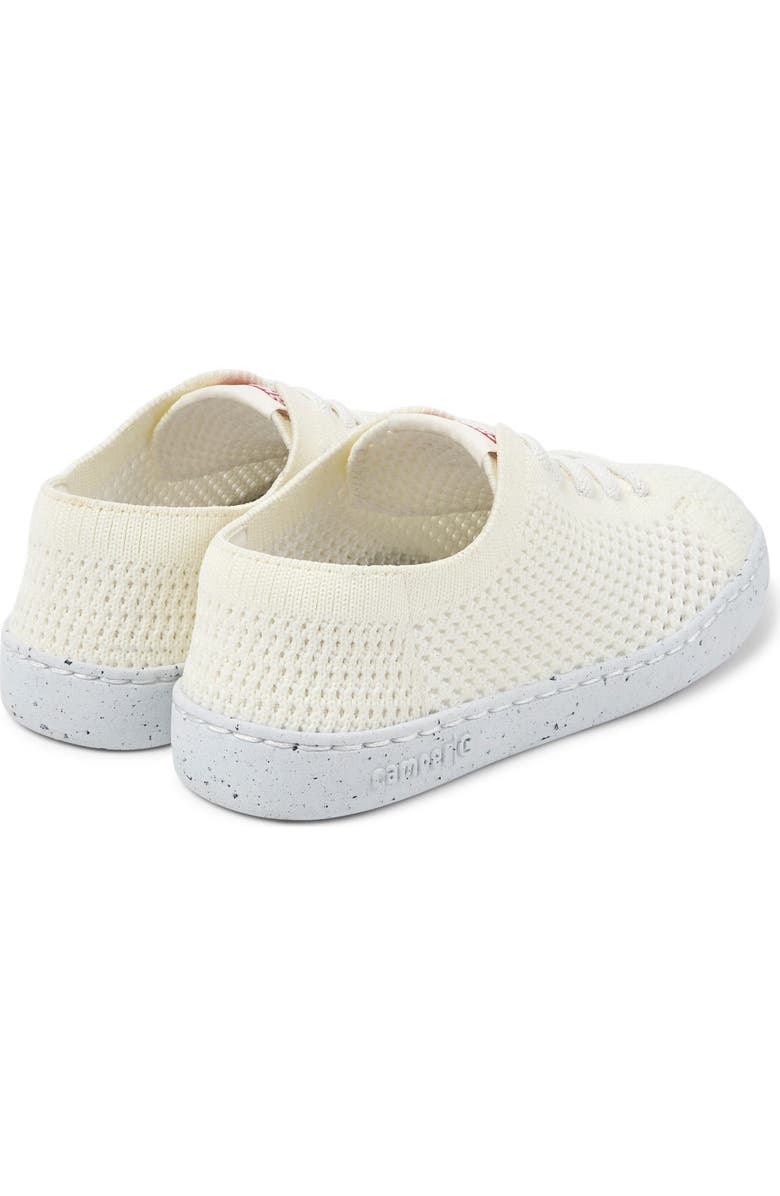 Camper Kids' Peu Knit Sneaker, Alternate, color, White Natural
