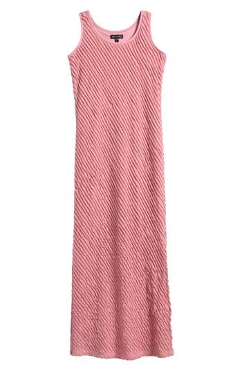 Ava & Yelly Kids' Ruffle Maxi Slipdress In Purple