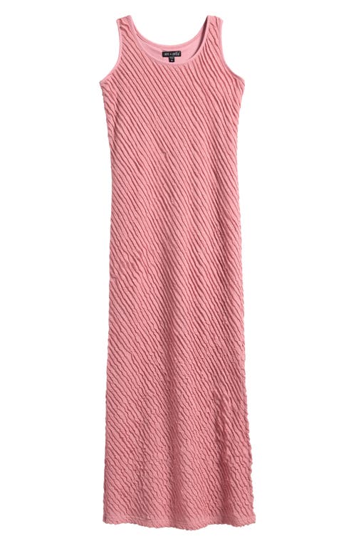 Ava & Yelly Kids' Ruffle Maxi Slipdress In Mauve
