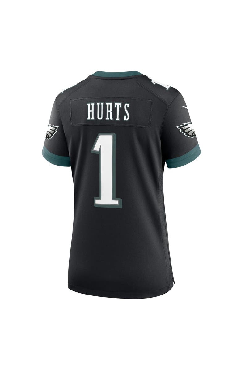 Nike Women's Nike Jalen Hurts Black Philadelphia Eagles Alternate Game Jersey, Alternate, color,