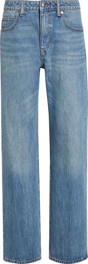 Alexander Wang Prestyle Pointelle Waistband Jeans | Nordstrom