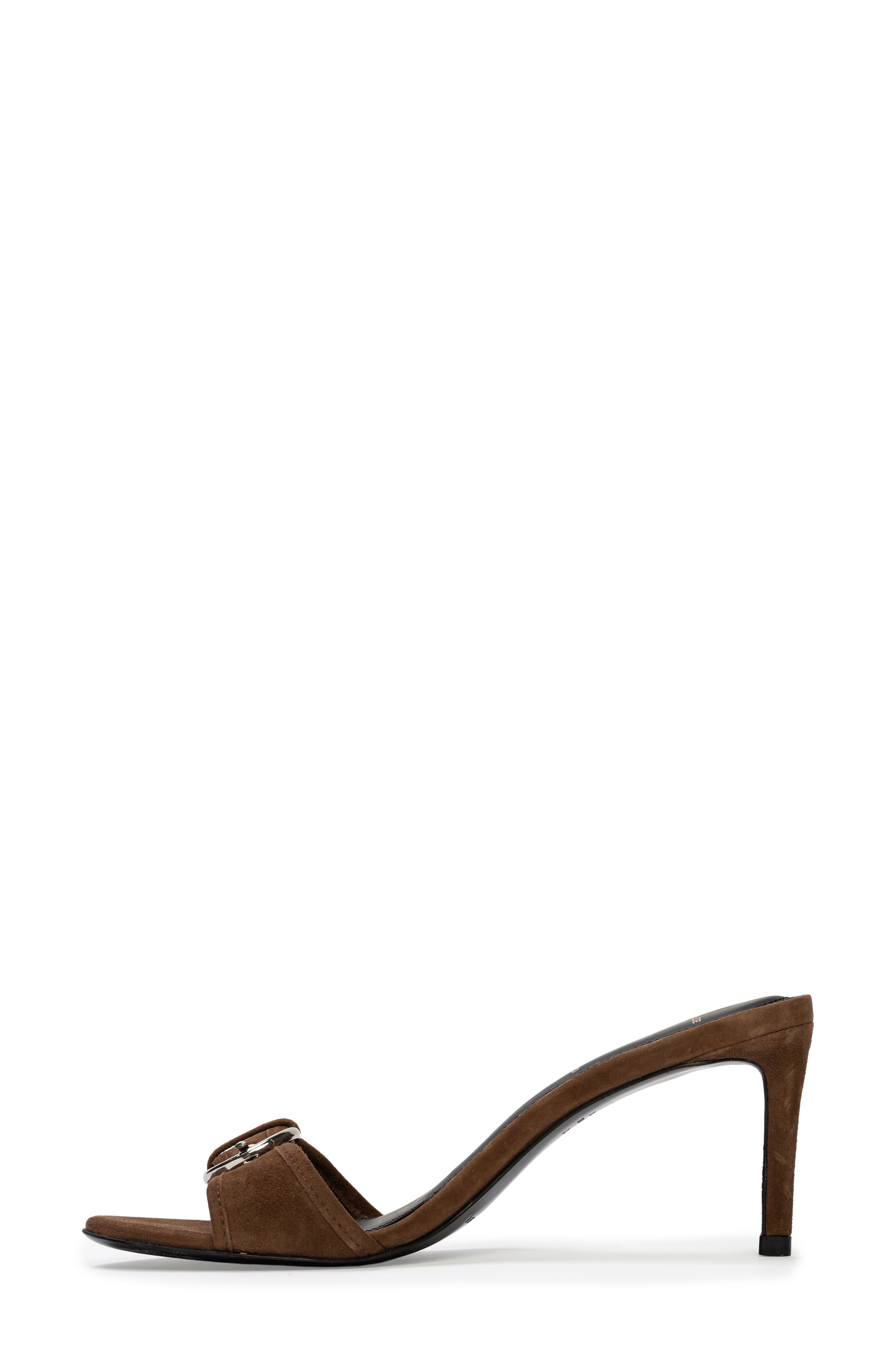 BLACK SUEDE STUDIO Lenny 65 Buckle Sandal, Alternate, color, 