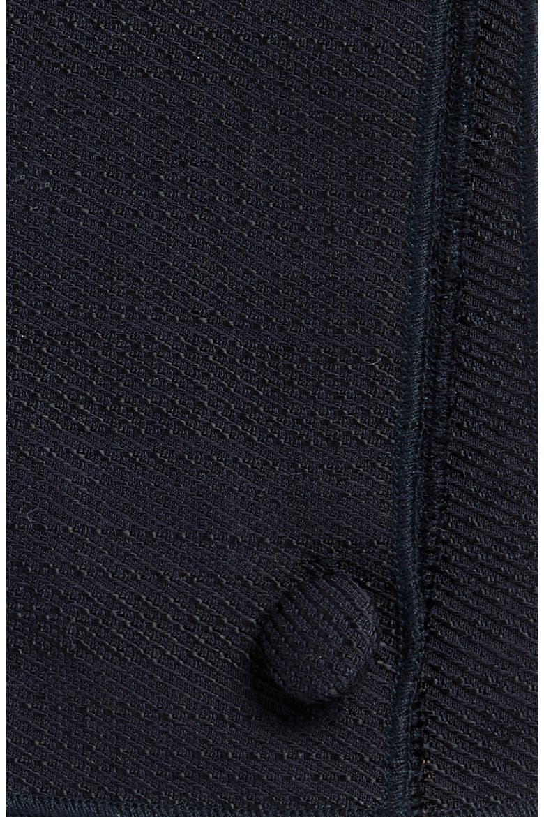Textured Wool Pocket Square, Alternate, color, NAVY