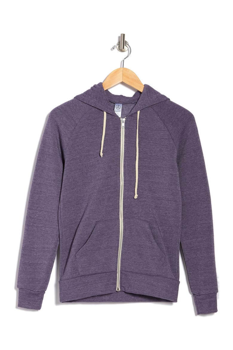 Adrian Zip Hoodie, Alternate, color, ETRU DEEPPURPLE