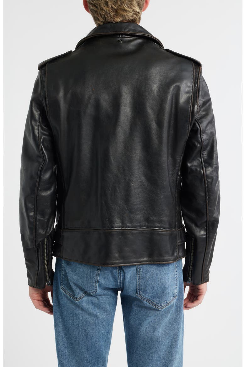 Perfecto Leather Jacket, Alternate, color, BLACK