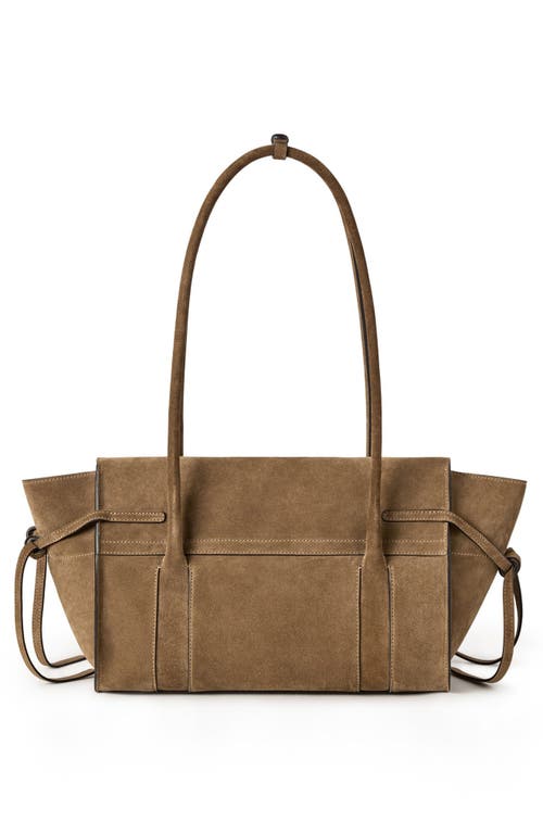 Mulberry Small Soft Bayswater Suede Satchel