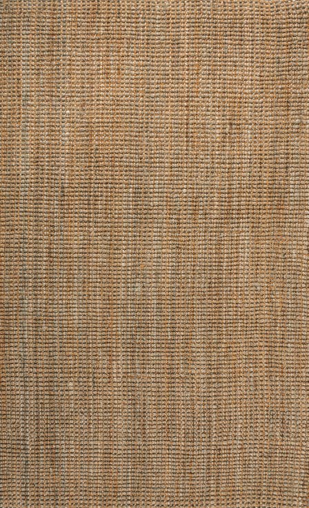 Biot Traditional Rustic Handwoven Jute Solid Area Rug