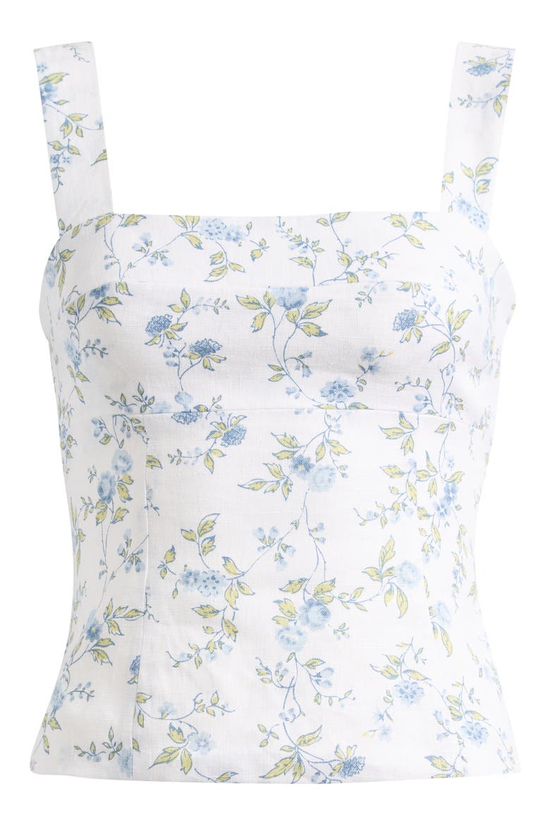 Darci Linen Tank, Alternate, color, NOSTALGIA