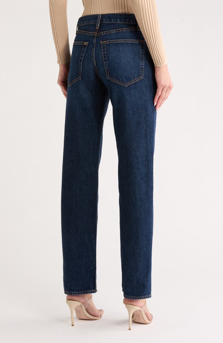 TWP Soda Pop Straight Leg Jeans, Alternate, color, Dark Wash
