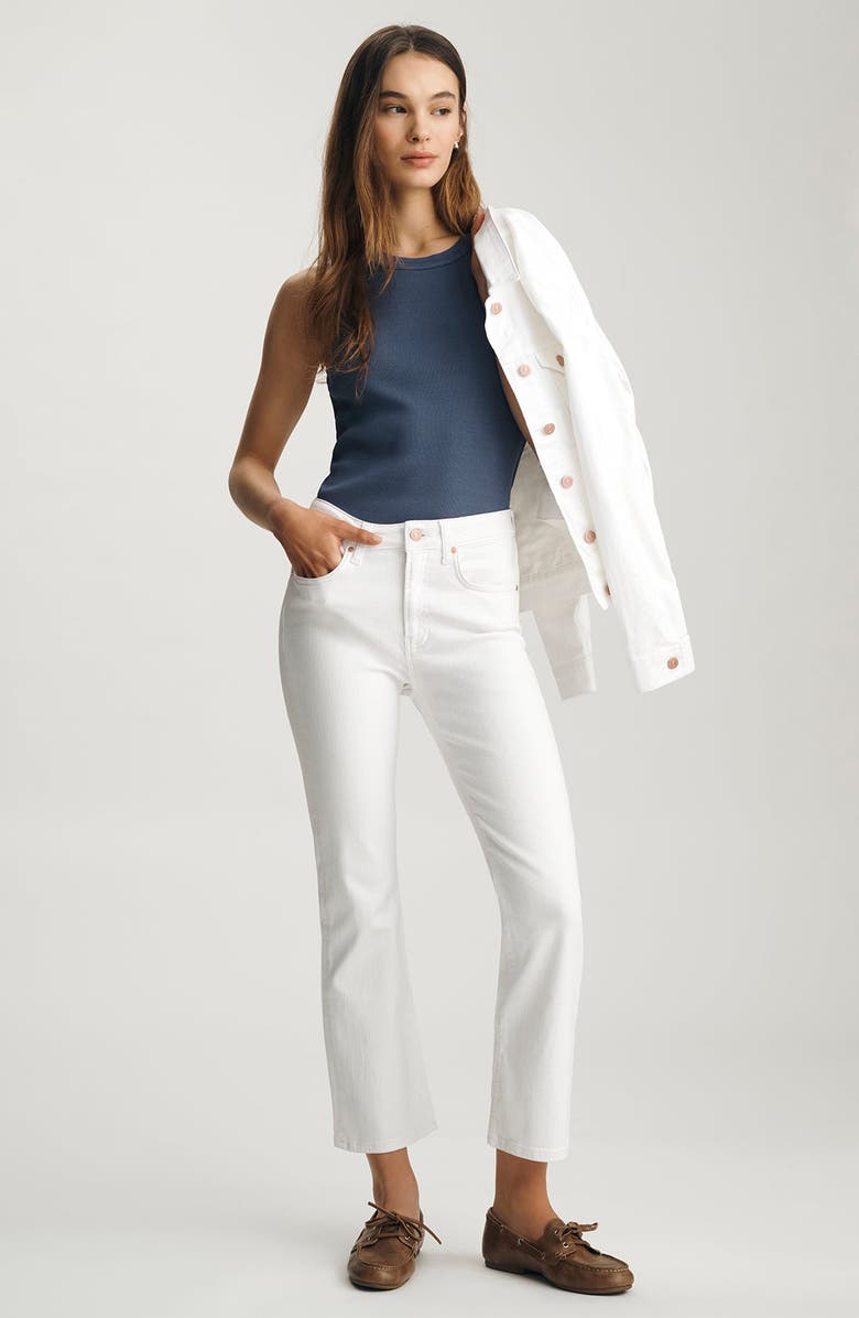 Mavi Jeans Anika Crop Flare Jeans, Alternate, color, 