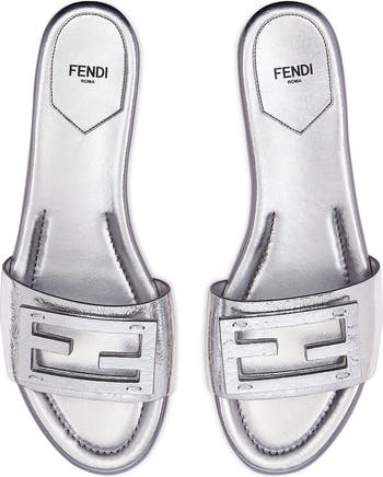 【関税込み】fendi BAGUETTE' SLIDES Fendi Baguette Slides - Black – Overstock
