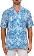 Maceoo Apachi Marthyr0250 Blue Camp Shirt